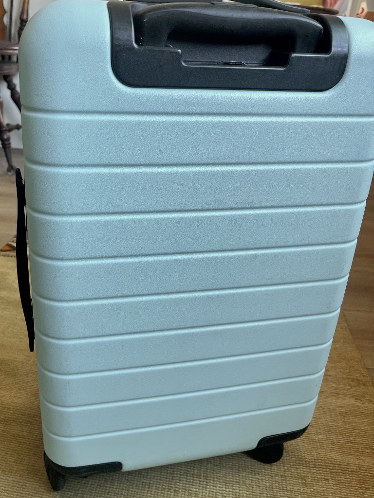 Away X Gray Malin Carry-On Suitcase - Ocean + Rio (Aqua/Turquoise Color) — image 3 of 4